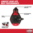New Milwaukee High Strength 100 Ft  Bold Line Kit W  Red Chalk For Tough Jobsite