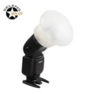 Selens Magnetic 3 In 1 Flash Modifier Sphere Diffuser Kit For Speedlite Flashes