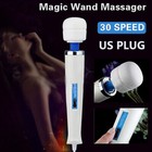 30 Speed Magic Wand Full Body Powerful Massager Motor Us Plug Massagers