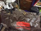  12  Rubbermaid Vinyl Replacement Bags Brown For Maid Cart Zippered Motel Hotel