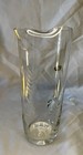 Clear Glass Martini Cocktail Pitcher Etched  Wheat Pattern Vintage