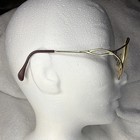 Vintage Silhouette M6187 Eyeglasses Austria Gold Purple 56-16-125 Retro Frames