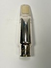 Jodyjazz Dv Chi 7  Tenor Sax Mouthpiece   silver Plate   excellent   cap   Ligature