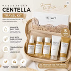Skin1004 Madagascar Centella Travel Kit  Toner  Ampoule  Soothing Cream  Clean
