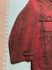 Vintage 30s 40s Wool Mackinaw Jacket Soo Buffalo Plaid Hunting Heavy Large