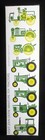 Vintage 1980s Set Of 8 Ertl Metal Diecast John Deere Miniature Toy Tractors