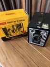 Kodak Brownie Target Six-20 Black Box Camera With Original Box