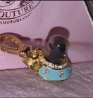 Juicy Couture Charm Alien Ufo 2010 Gold Rare Stylish Charm