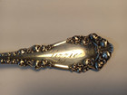 Vintage   1847 Rogers Bros   Silverplate Ornate Serving Spoon   Engraved