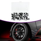 100pcs Tire Repair Rubber Nails Tyre Puncture Screws Kit With Screwdriver Tool