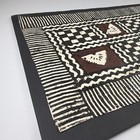 Vtg Fijian Masi Tapa Cloth Art 12x18 Polynesian Bark Cloth Tiki Decor