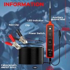 Automotive Power Probe 6-24v Digital Circuit Tester Lcd Car Diagnostic Tool