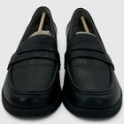 Dansko Danica Women s Size 7 5-8 Us 38 Eu  wide  Black Leather Heeled Loafers 