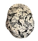 Mma Elite Hat L xl Black White Chain Aop Graphic Cap Trucker Embroidered Y2k