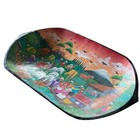 Vintage Ecuador Folk Art  Decorative Plate By Juan Luis Cuyo  Quechua Painting