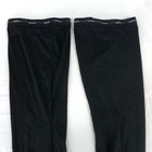 Castelli   Mens Large   Black Cycling Ankle Zip Leg Warmers