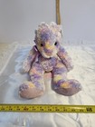 Russ Berrie Rainbow Tie Dye Bunny Rabbit Plush Pastel Sherbet Stuffed Toy 12 