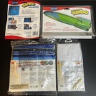 Rare 48  Jumbo Surf   Sun Beach Ball Blue Striped Glossy Vinyl Nos Vintage 2002