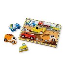 Melissa   Doug Construction Chunky Puzzle