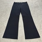 Betabrand Bootcut Classic Yoga Dress Pant Women s Sp Black Mid Rise Stretch