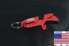 Full Send Shotgun Key Chain   Beer Bong For Cans   3-pack   Red   Made In Usa 