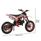 2-stroke Mini Dirt Bike 49cc Gas Motocross Pocket Motorbike Dirtbike For Kids Us