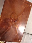 Vintage Wilson Hand Held Sewing Box Filled W needles  Thread  Buttons  Etc    