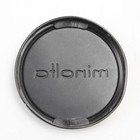 Minolta - 57mm - Black silver Metal - Push-on - Front Lens Cap - Japan