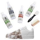 7pcs Shoe Cleaning Kit 2 Bottles Shoe Cleaner Complete Shoe Cleaning Kit New