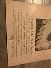 African American Faith Healer Evangelist Sister S a  Sparks 1951 Poster