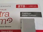 Seagate Backup Plus Slim 2tb External Hard Drive Portable Hdd     Usb 3 0 -nip-