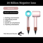 Ionic Hair Dryer 110 000 Rpm High Speed Blow Dryer 5 Nozzles Diffuser Fast Dry