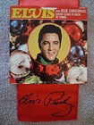 Elvis Presley Blue Christmas Picture Sleeve 1977 signature Red Scarf Lot 2