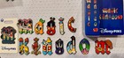 Bn 2026 Disney Magic Kingdom Letter Pin Or Set Mystery Haunted Orange