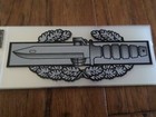 U s Military Army Combat Action Badge Window Decal Bumper Sticker Cab 6 3 4 X 2 