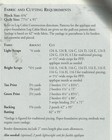 H0265 Cotton Comes In All Colors   Quilt Pattern instructions