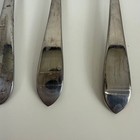 12 Vintage Retroneu Kent Stainless Demitasse Spoons 4 5  Glossy Korea Flatware