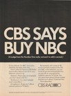 Vintage 1969 Cbs Radio Original Print Ad Competing With Tv Ads 21x28cm Tim 06