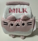 Pusheen Strawberry Milk Carton Sips 6    Plush Cat Kitty Stuffed Animal Gund
