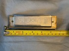 Vintage M  Hohner  the Chromonica  Harmonica W case In F Cord 