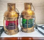 Lamp Brass Nautical Minor Ship Oil Lantern Antique Maritime Boat Light Vintage