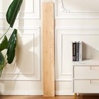 Height Chart For Kids - Solid Wood Growth Measurement Board For Nursery Decor
