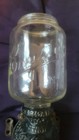 Vintage Original Cast Iron Arcade Crystal Coffee Grinder