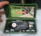 Vintage Singer Sewing Machine Cat  3-120 W  Case   Foot Pedal W  Accessory Runs