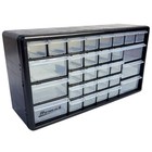 Homak 30 Drawer Parts Organizer Cabinet   Small Parts Storage   Garage Workshop