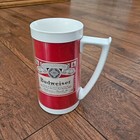 Vintage Budweiser Beer Thermo-serv Plastic Mug 16 Oz Stein Insulated Mug