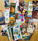 Huge Lot Of Vintage Brochures Lion King Hotels Lego Land Hawaii Laguna Museums    