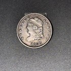 1833  Capped Bust Half Dime Vf Details  Key Type Coin   7581
