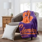 Ncaa Signature Raschel Throw Blanket 50x60 Plush College Team Logo Blanket