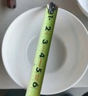  4  Mikasa Soup Bowls Trellis Criss-cross White 6  